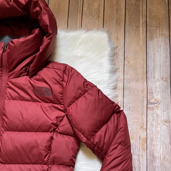 The North Face Women’s Metropolis Parka Coat In Cordovan - Picture 3 of 11